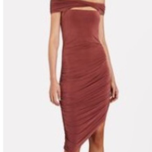 Jonathan Simkhai Off-the-Shoulder Dress - Size M - Picture 4 of 6